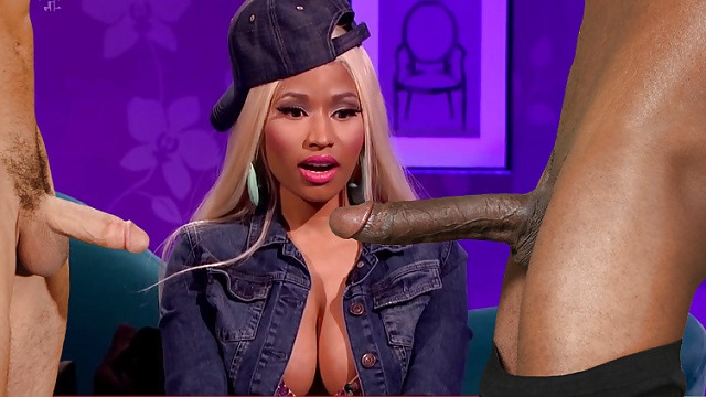 Nude Nicki Minaj gets pussy licking